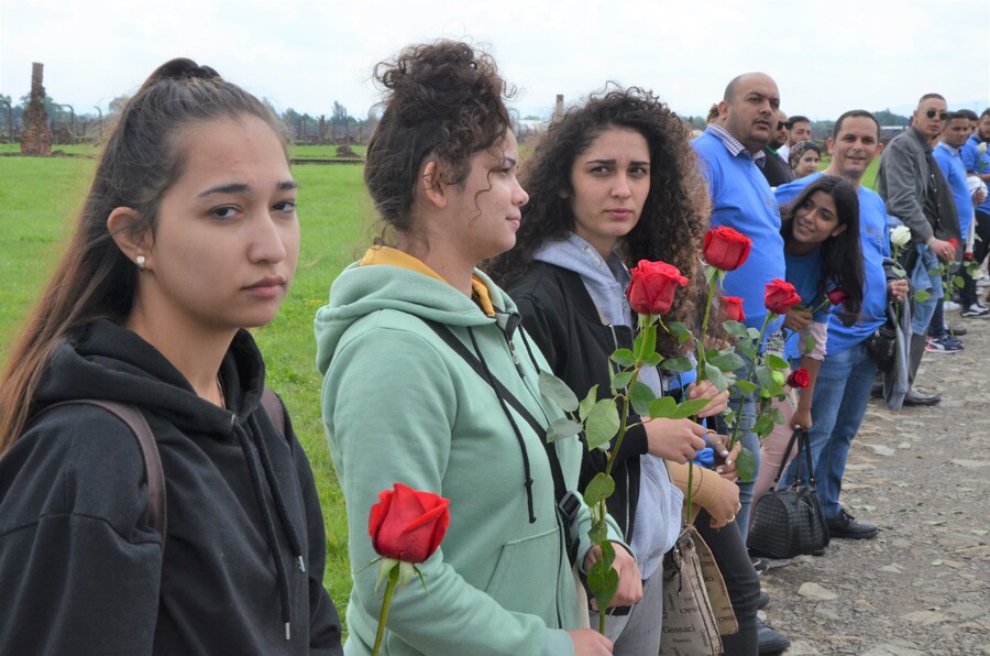2 sierpnia 2021. Europejski Dzień Pamięci o Holokauście Romów. Fot. Janusz Ślęzak (IPN)