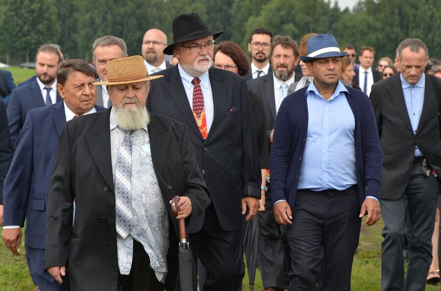 2 sierpnia 2021. Europejski Dzień Pamięci o Holokauście Romów. Fot. Janusz Ślęzak (IPN)