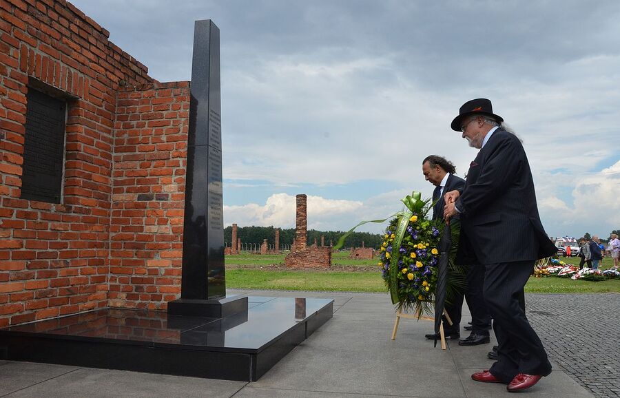 2 sierpnia 2021. Europejski Dzień Pamięci o Holokauście Romów. Fot. Janusz Ślęzak (IPN)