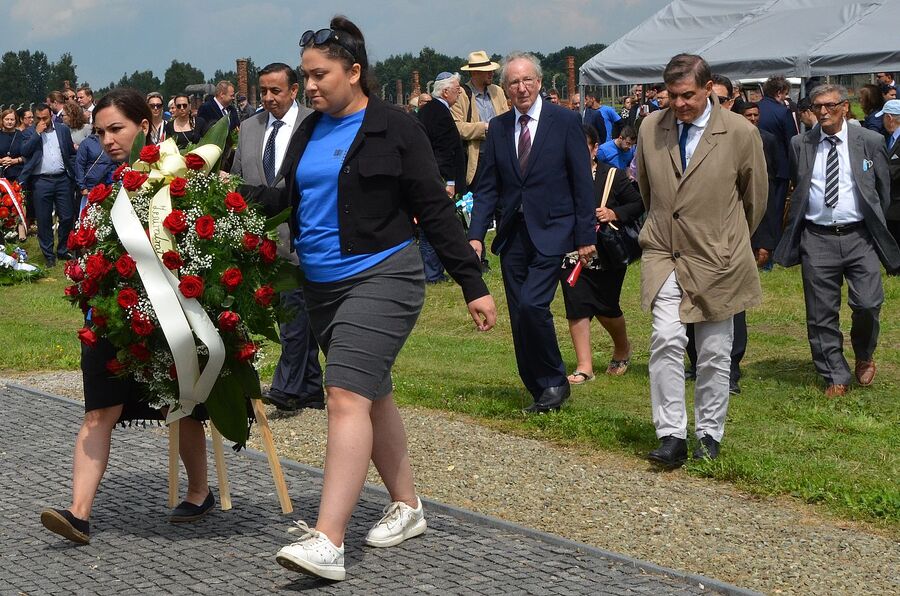 2 sierpnia 2021. Europejski Dzień Pamięci o Holokauście Romów. Fot. Janusz Ślęzak (IPN)