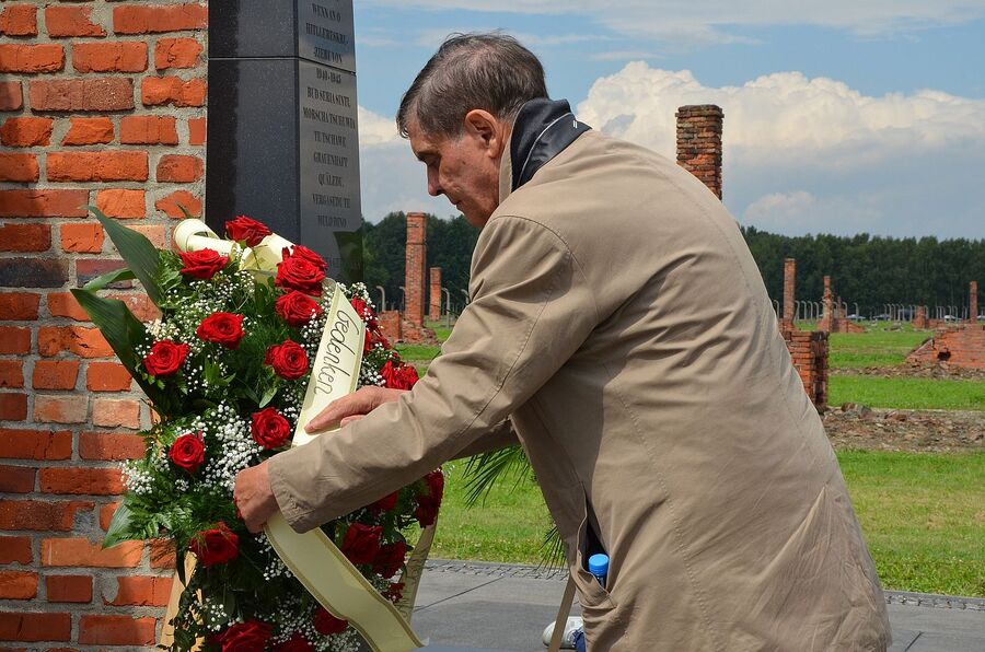 2 sierpnia 2021. Europejski Dzień Pamięci o Holokauście Romów. Fot. Janusz Ślęzak (IPN)