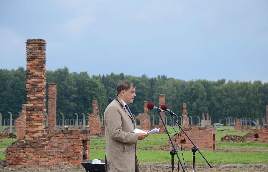 2 sierpnia 2021. Europejski Dzień Pamięci o Holokauście Romów. Fot. Janusz Ślęzak (IPN)