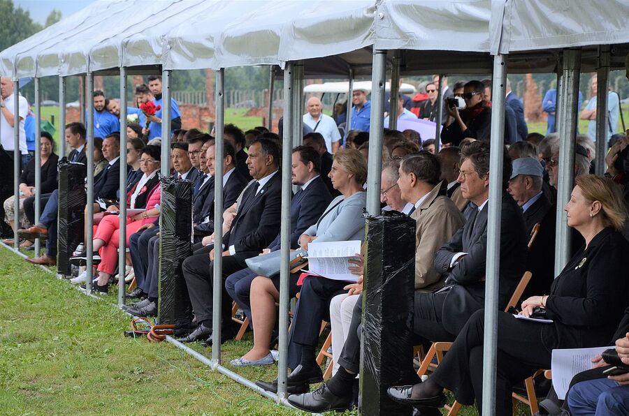 2 sierpnia 2021. Europejski Dzień Pamięci o Holokauście Romów. Fot. Janusz Ślęzak (IPN)