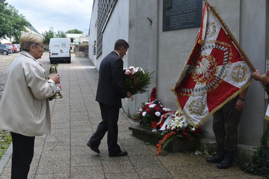 76. rocznica rozbicia więzienia w Kielcach. Fot. Jakub Mularczyk (IPN)