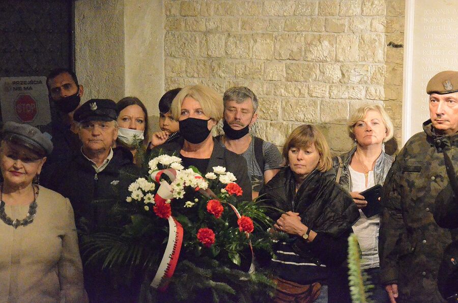 56. Marsz Szlakiem I Kompanii Kadrowej. Uroczystości na Wawelu. Fot. Janusz Ślęzak (IPN)