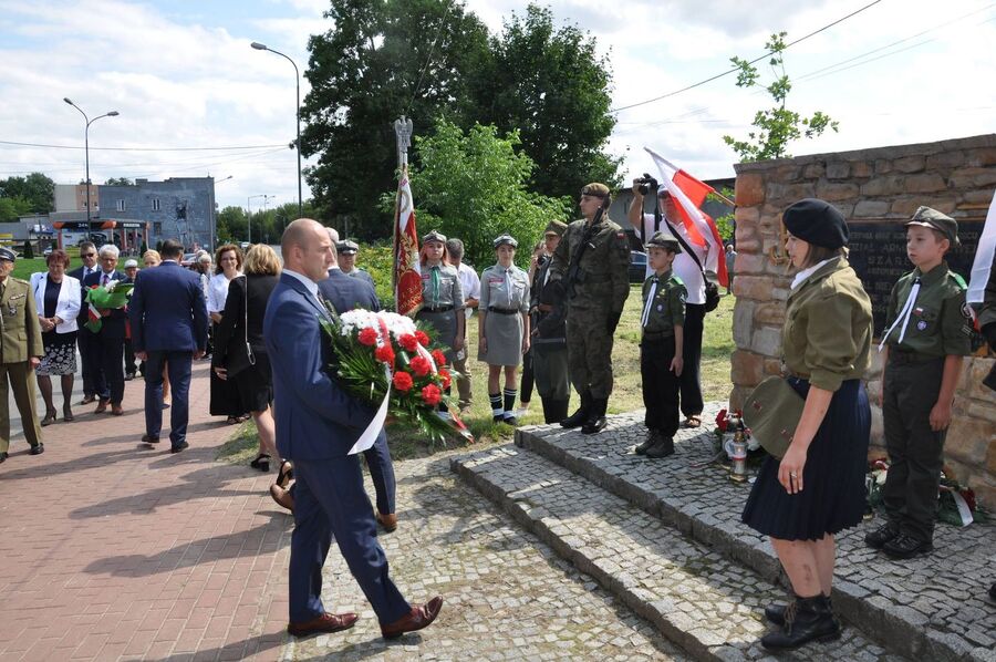 W Starachowicach upamiętniono 78. rocznicę rozbicia niemieckiego więzienia. Fot. Tomasz Łebek