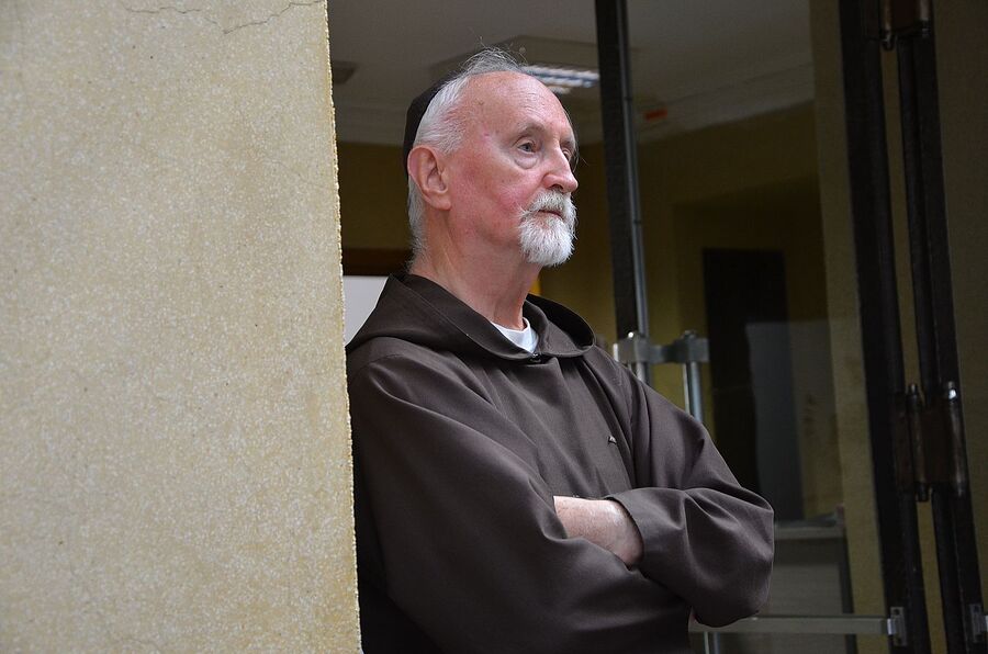 Wystawa o bł. bp. Grzegorzu Chomyszynie na Przystanku Historia IPN w Krakowie. Fot. Janusz Ślęzak (IPN)