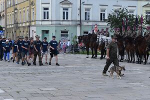 Zakończenie marszu szlakiem kadrówki w Kielcach. Fot. Edyta Krężołek (IPN)