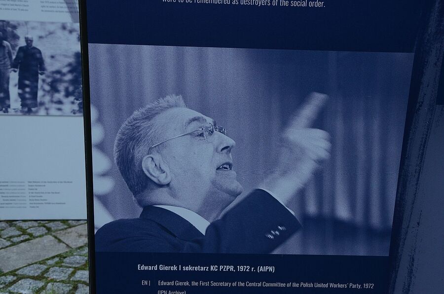 Wystawa „Tu rodziła się opozycja” na Plantach w Krakowie. Fot. Janusz Ślęzak (IPN)