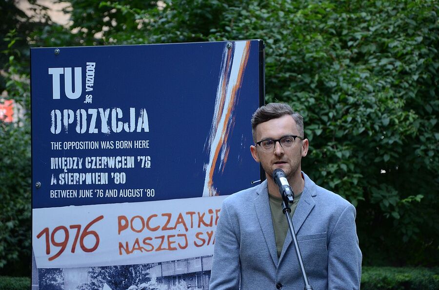 Wystawa „Tu rodziła się opozycja” na Plantach w Krakowie. Fot. Janusz Ślęzak (IPN)