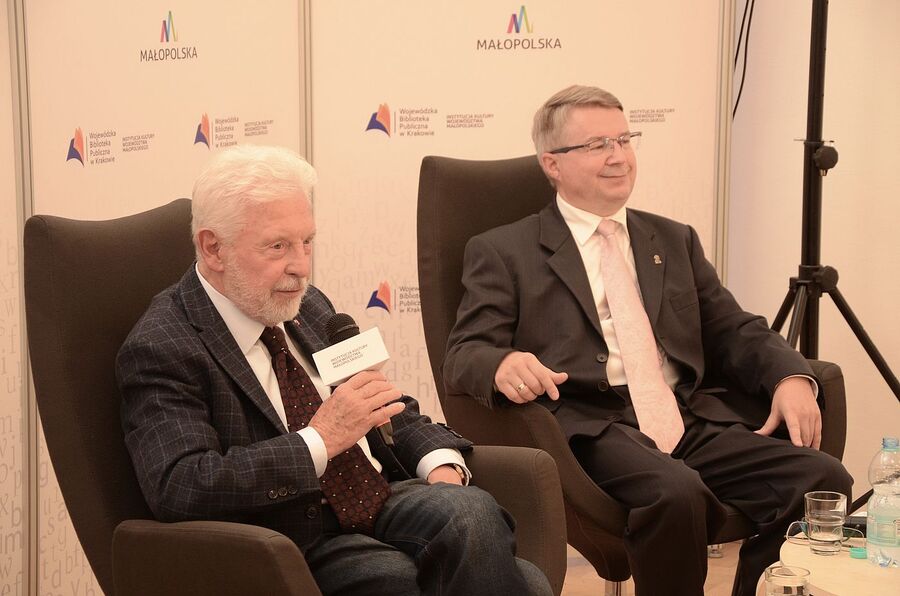 Odsłonięcie pomnika Pála Telekiego w Krakowie. Fot. Janusz Ślęzak (IPN)