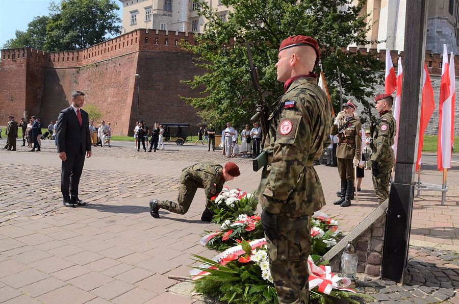 Święto Wojska Polskiego w Krakowie. Fot. Janusz Ślęzak (IPN)