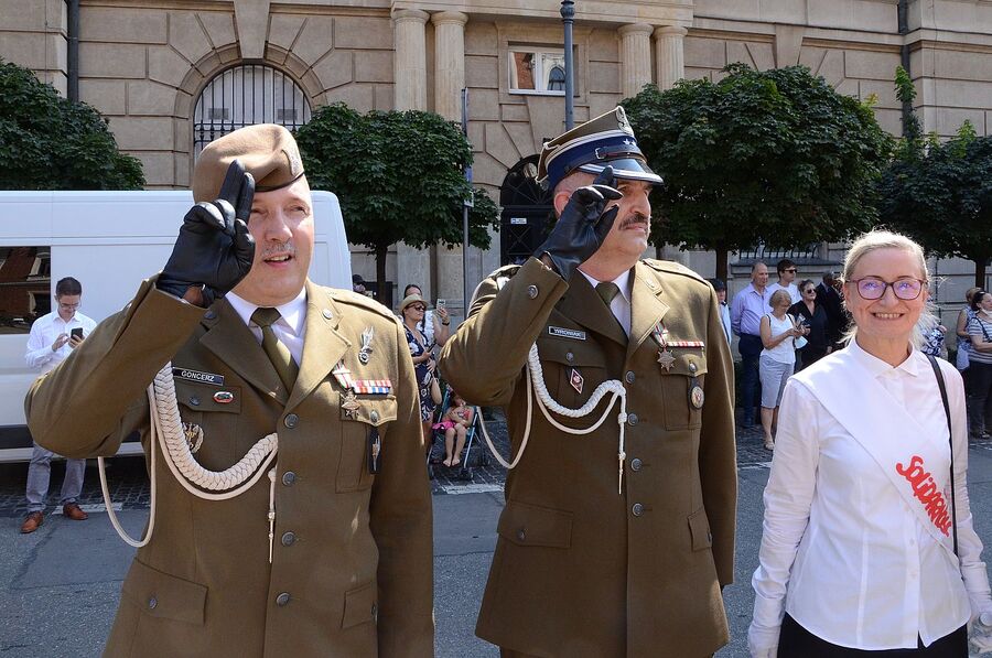 Święto Wojska Polskiego w Krakowie. Fot. Janusz Ślęzak (IPN)