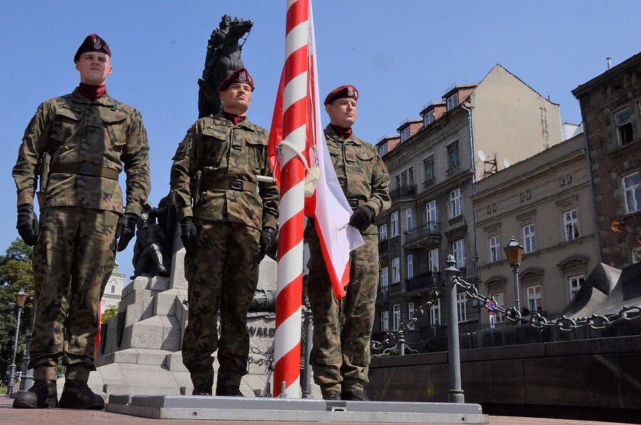 Święto Wojska Polskiego w Krakowie. Fot. Janusz Ślęzak (IPN)