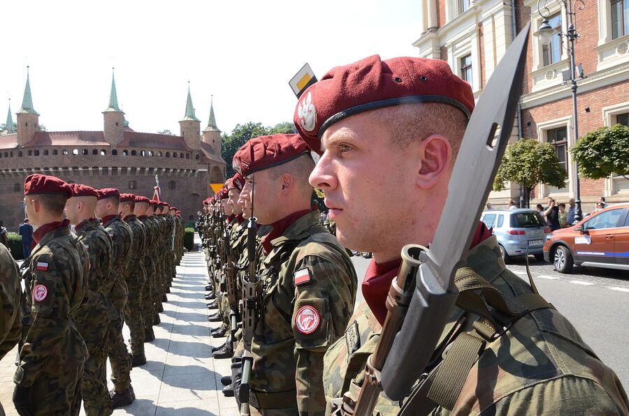 Święto Wojska Polskiego w Krakowie. Fot. Janusz Ślęzak (IPN)