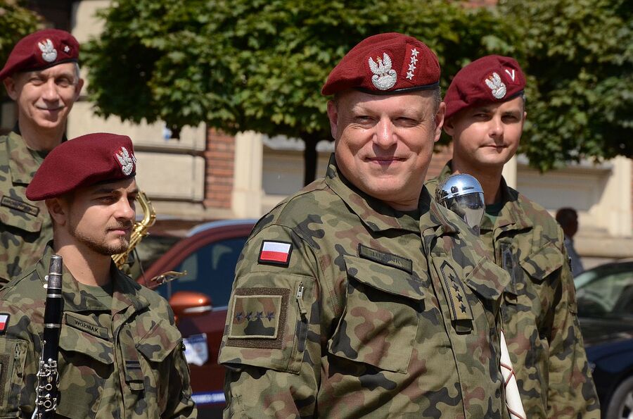 Święto Wojska Polskiego w Krakowie. Fot. Janusz Ślęzak (IPN)