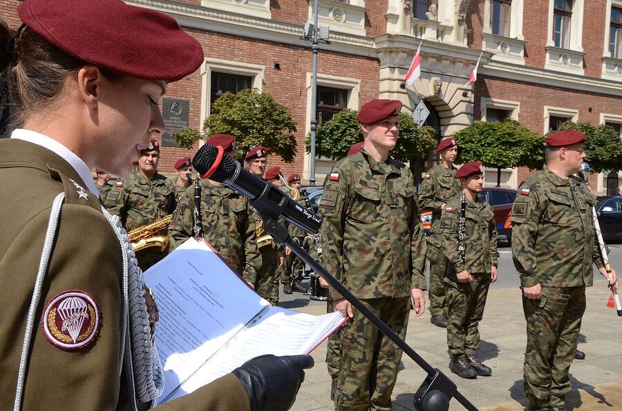Święto Wojska Polskiego w Krakowie. Fot. Janusz Ślęzak (IPN)