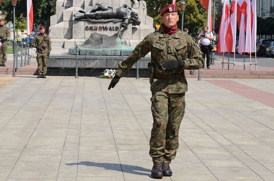 Święto Wojska Polskiego w Krakowie. Fot. Janusz Ślęzak (IPN)