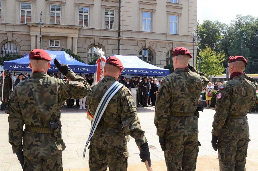Święto Wojska Polskiego w Krakowie. Fot. Janusz Ślęzak (IPN)