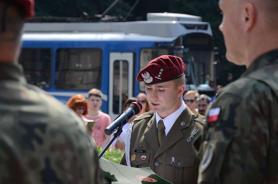 Święto Wojska Polskiego w Krakowie. Fot. Janusz Ślęzak (IPN)