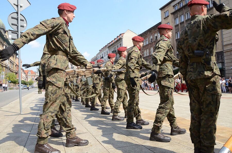 Święto Wojska Polskiego w Krakowie. Fot. Janusz Ślęzak (IPN)