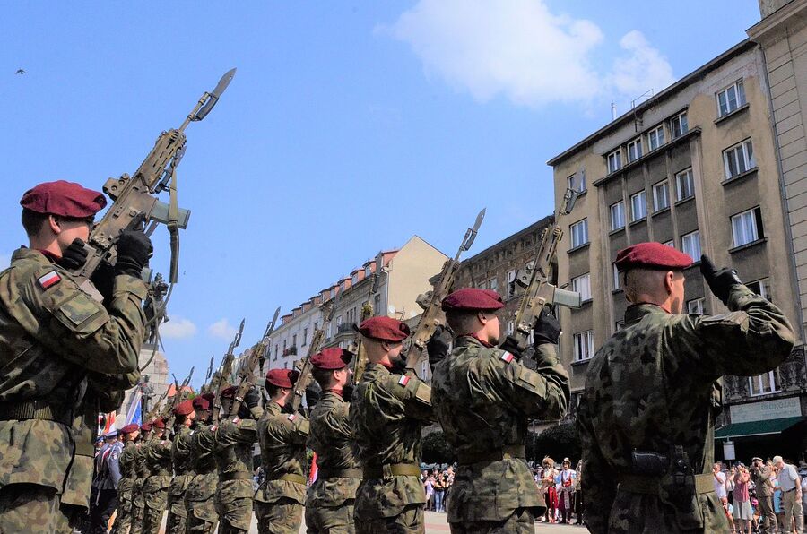 Święto Wojska Polskiego w Krakowie. Fot. Janusz Ślęzak (IPN)
