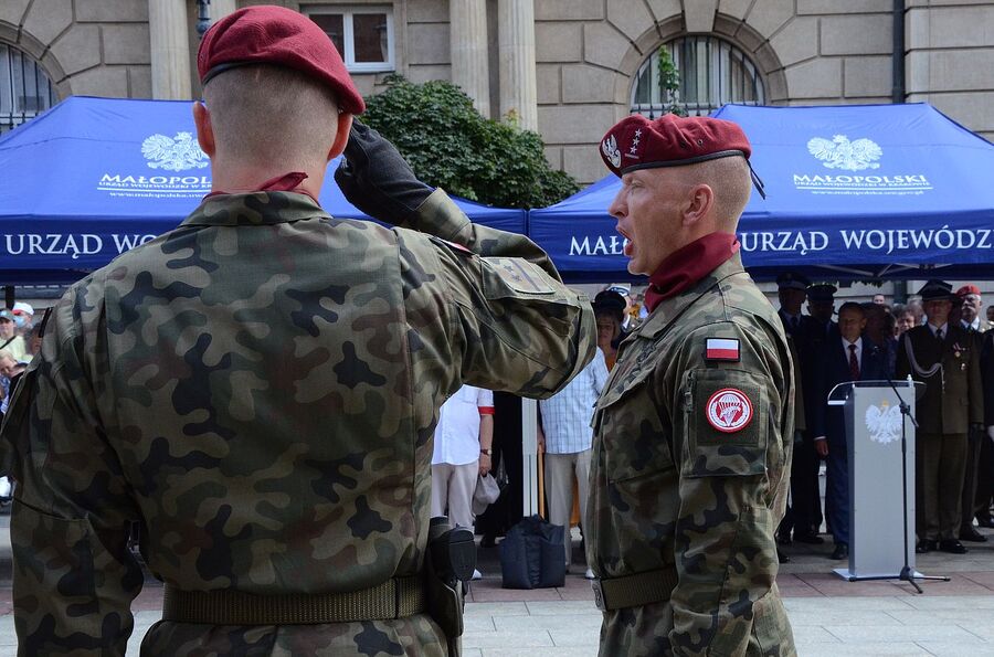 Święto Wojska Polskiego w Krakowie. Fot. Janusz Ślęzak (IPN)