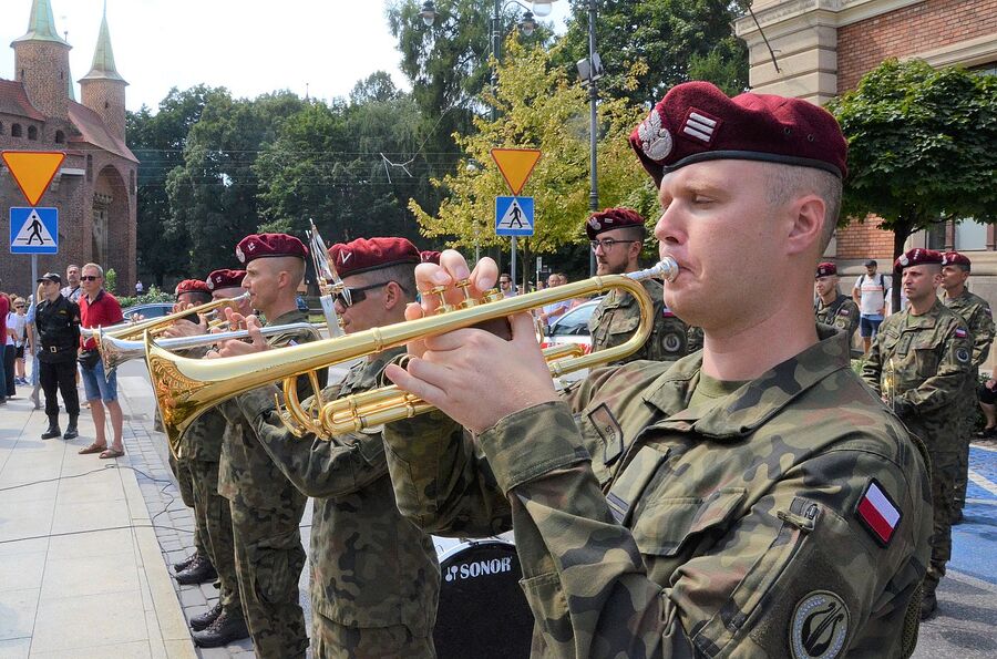 Święto Wojska Polskiego w Krakowie. Fot. Janusz Ślęzak (IPN)