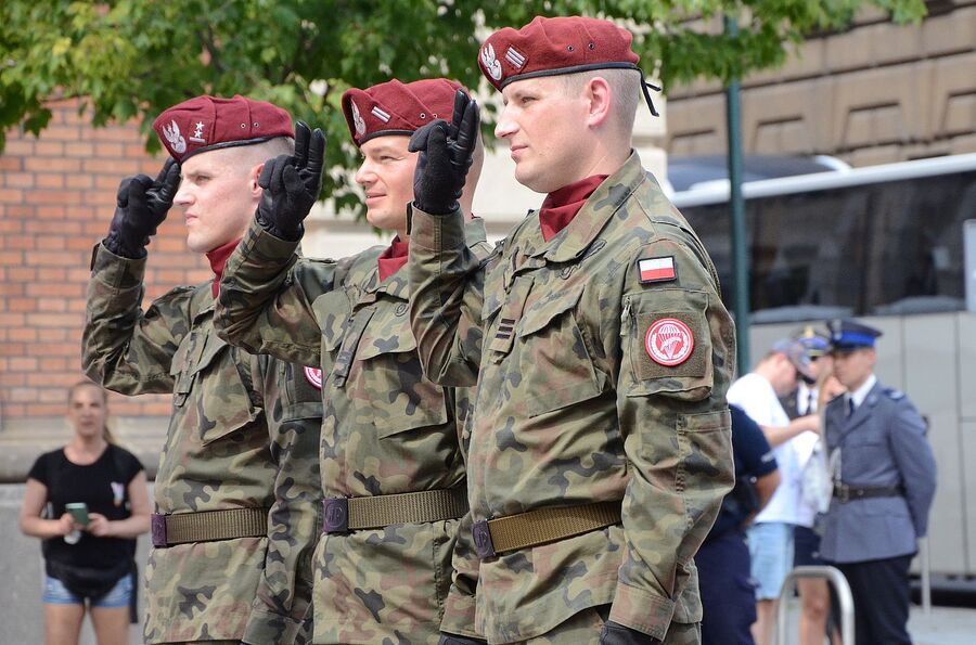 Święto Wojska Polskiego w Krakowie. Fot. Janusz Ślęzak (IPN)