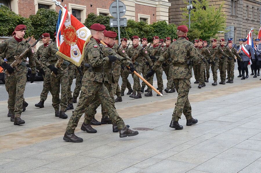 Święto Wojska Polskiego w Krakowie. Fot. Janusz Ślęzak (IPN)