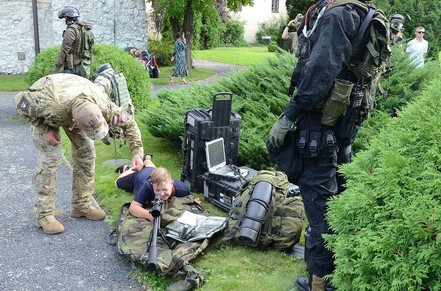 Piknik wojskowy w Krakowie. Fot. Janusz Ślęzak (IPN)