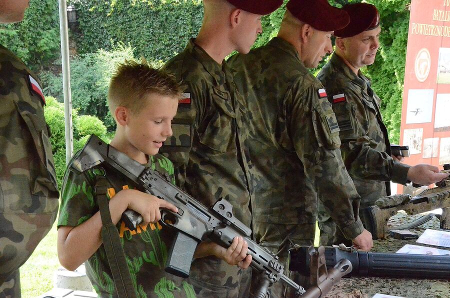 Piknik wojskowy w Krakowie. Fot. Janusz Ślęzak (IPN)