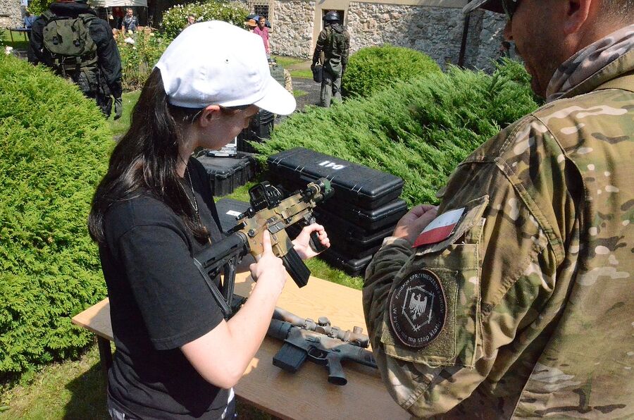 Piknik wojskowy w Krakowie. Fot. Janusz Ślęzak (IPN)