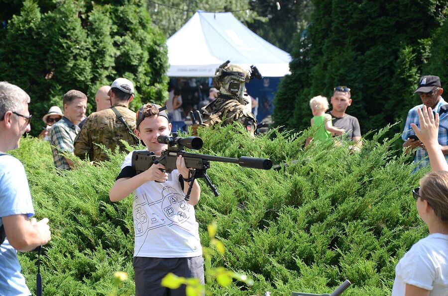 Piknik wojskowy w Krakowie. Fot. Janusz Ślęzak (IPN)