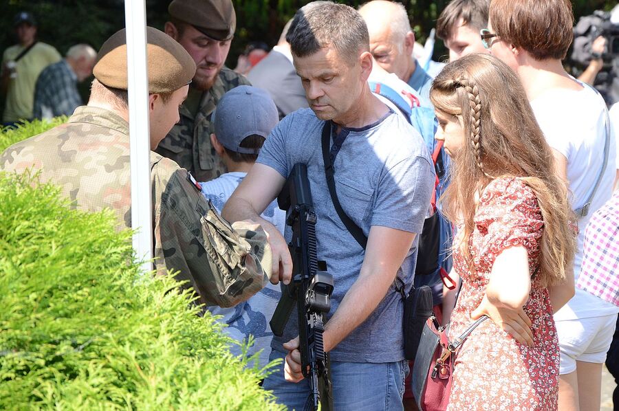 Piknik wojskowy w Krakowie. Fot. Janusz Ślęzak (IPN)