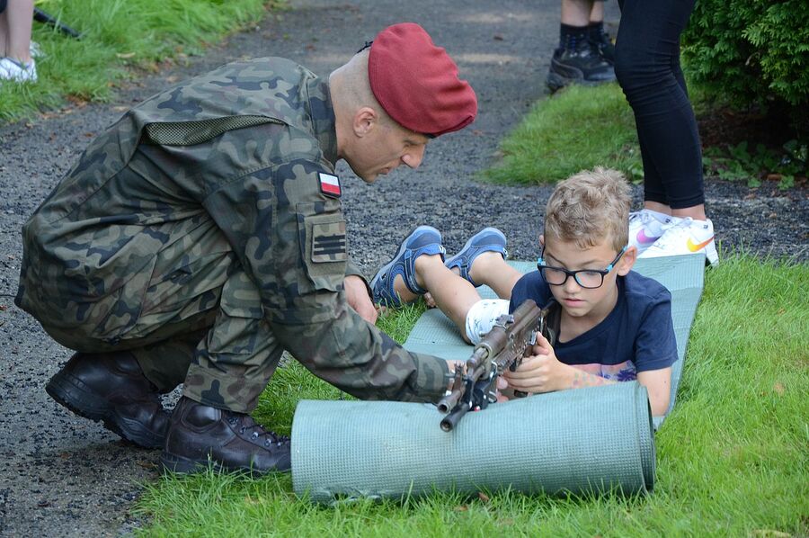 Piknik wojskowy w Krakowie. Fot. Janusz Ślęzak (IPN)