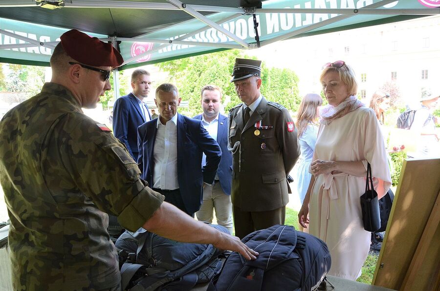 Piknik wojskowy w Krakowie. Fot. Janusz Ślęzak (IPN)