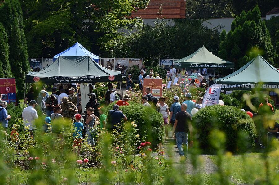 Piknik wojskowy w Krakowie. Fot. Janusz Ślęzak (IPN)