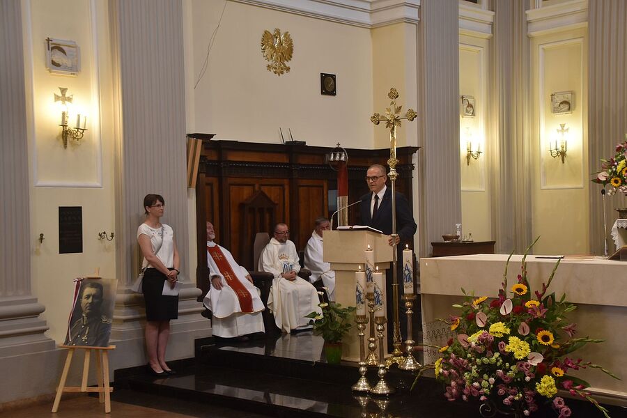 W Krakowie odsłonięto tablicę upamiętniającą gen. Franciszka Latinika. Fot. IPN