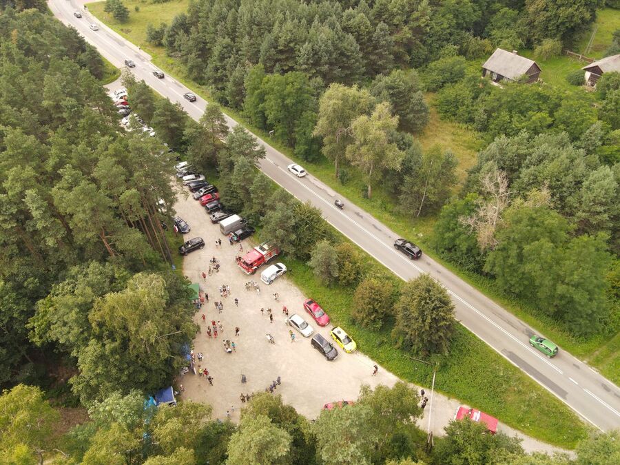 Bieg Tropem Wilczym w Rabsztynie. Fot. IPN