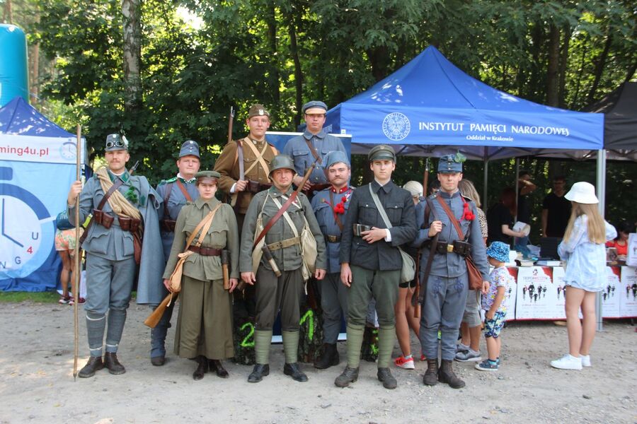 Bieg Tropem Wilczym w Rabsztynie. Fot. IPN