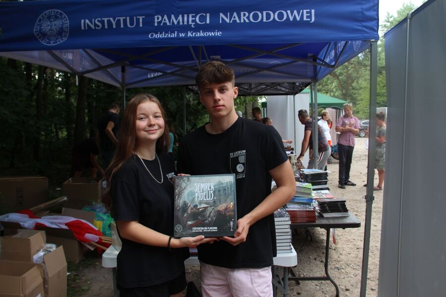 Bieg Tropem Wilczym w Rabsztynie. Fot. IPN