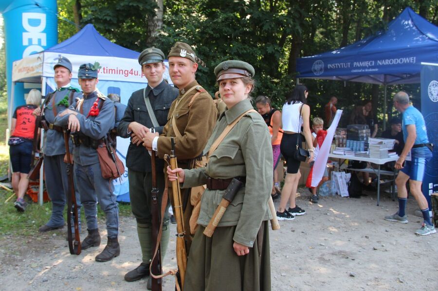 Bieg Tropem Wilczym w Rabsztynie. Fot. IPN