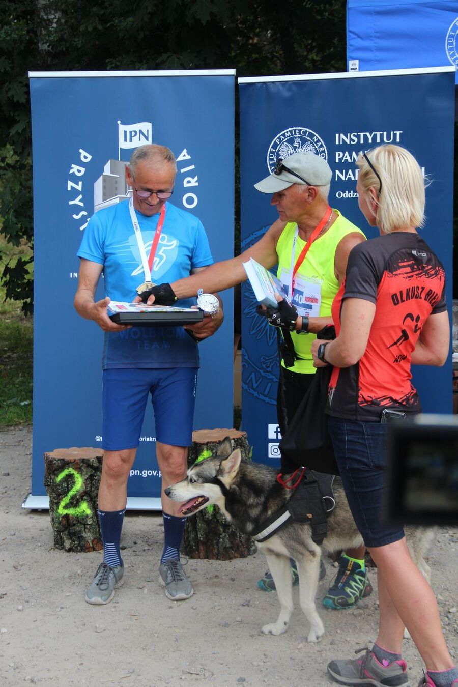 Bieg Tropem Wilczym w Rabsztynie. Fot. IPN