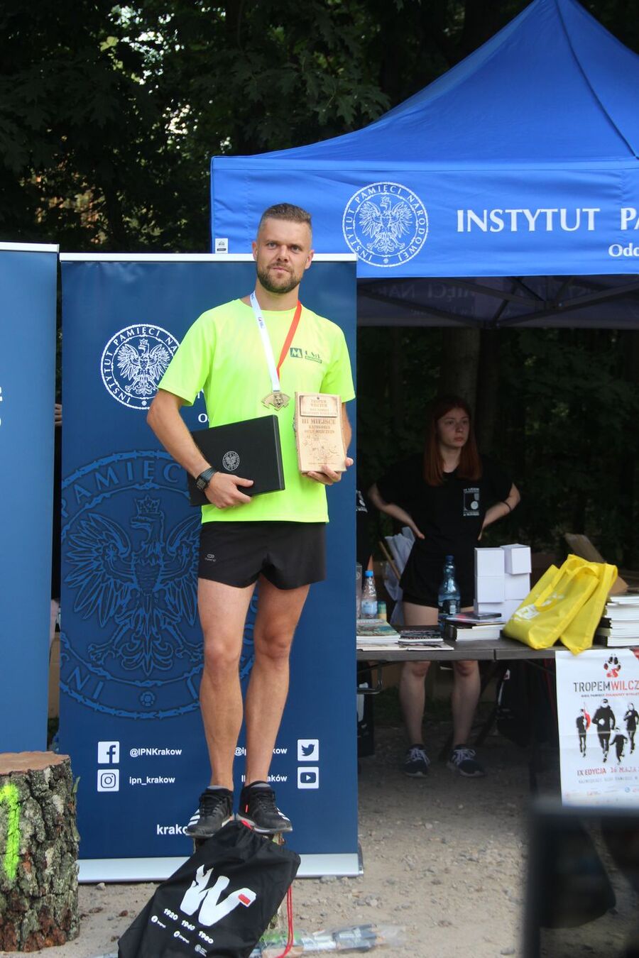 Bieg Tropem Wilczym w Rabsztynie. Fot. IPN