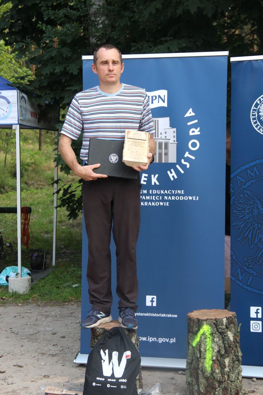 Bieg Tropem Wilczym w Rabsztynie. Fot. IPN