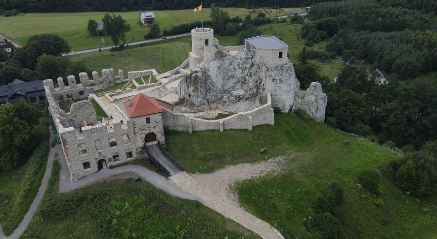 Bieg Tropem Wilczym w Rabsztynie. Fot. IPN