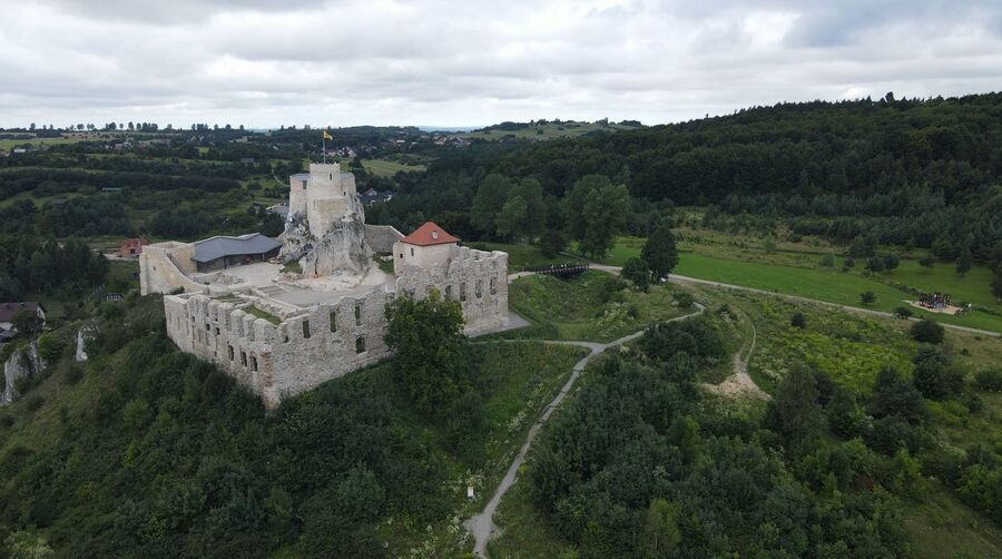 Bieg Tropem Wilczym w Rabsztynie. Fot. IPN