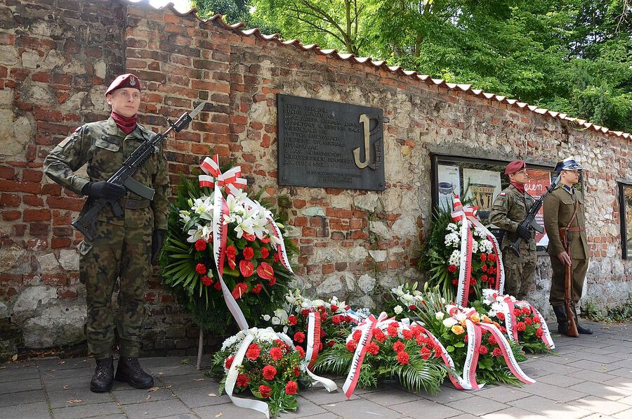 75. rocznica rozbicia więzienia św. Michała w Krakowie. Fot. Janusz Ślęzak (IPN)