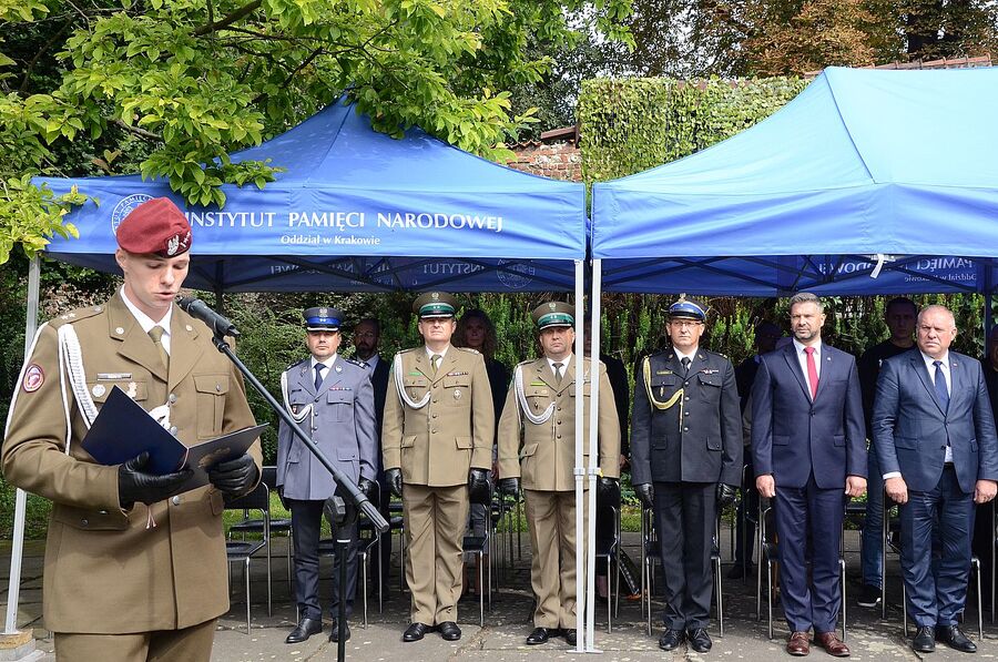 75. rocznica rozbicia więzienia św. Michała w Krakowie. Fot. Janusz Ślęzak (IPN)